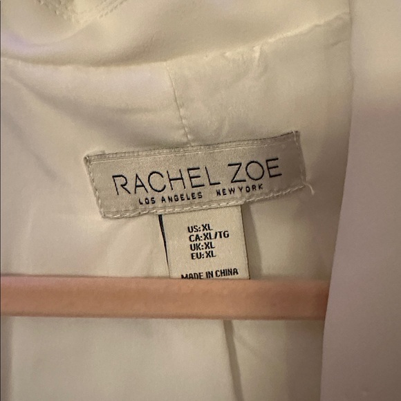 Rachel Zoe Classic White Blazer - Picture 2 of 3